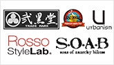 Urbanism・RossoStyleLab・RUMBLE×FELIX・S.O.A.B・弐黒堂