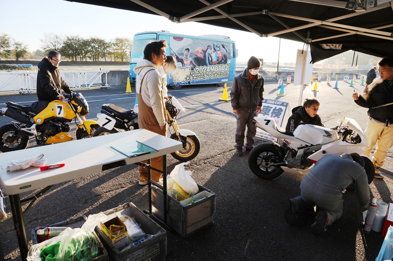 2りんかん 2024年11月30日開催 弐輪道CUP ミニバイク耐久レースフォトレポート