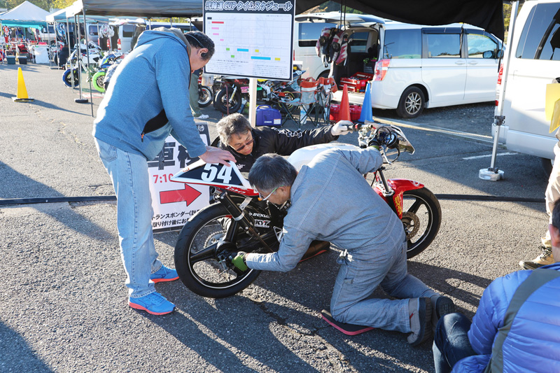 2りんかん 2024年11月30日開催 弐輪道CUP ミニバイク耐久レースフォトレポート
