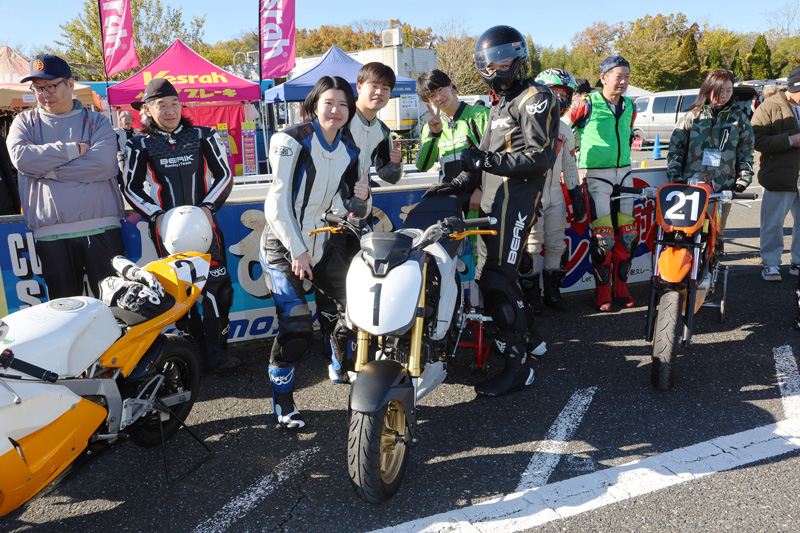 2りんかん 2024年11月30日開催 弐輪道CUP ミニバイク耐久レースフォトレポート