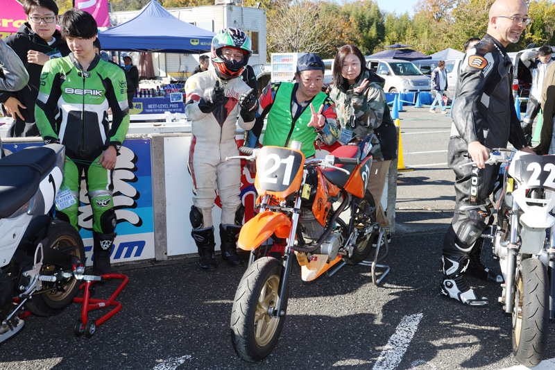 2りんかん 2024年11月30日開催 弐輪道CUP ミニバイク耐久レースフォトレポート