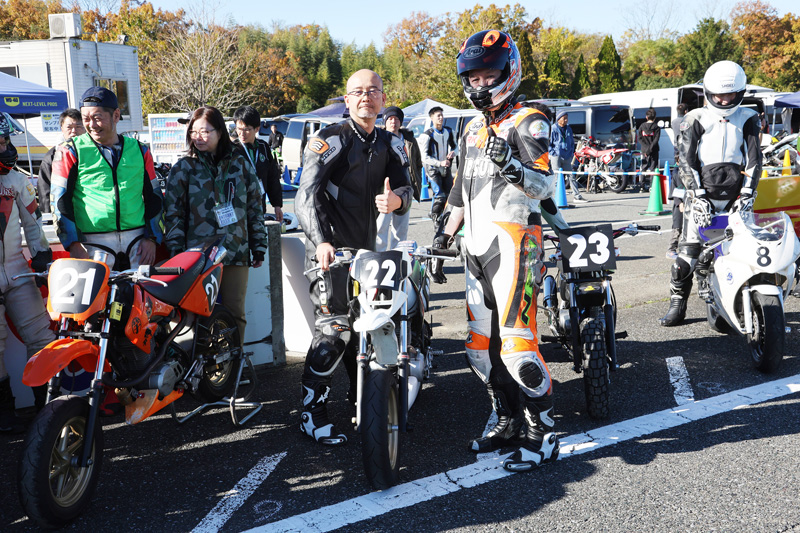 2りんかん 2024年11月30日開催 弐輪道CUP ミニバイク耐久レースフォトレポート