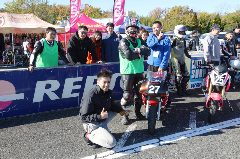 2りんかん 2024年11月30日開催 弐輪道CUP ミニバイク耐久レースフォトレポート