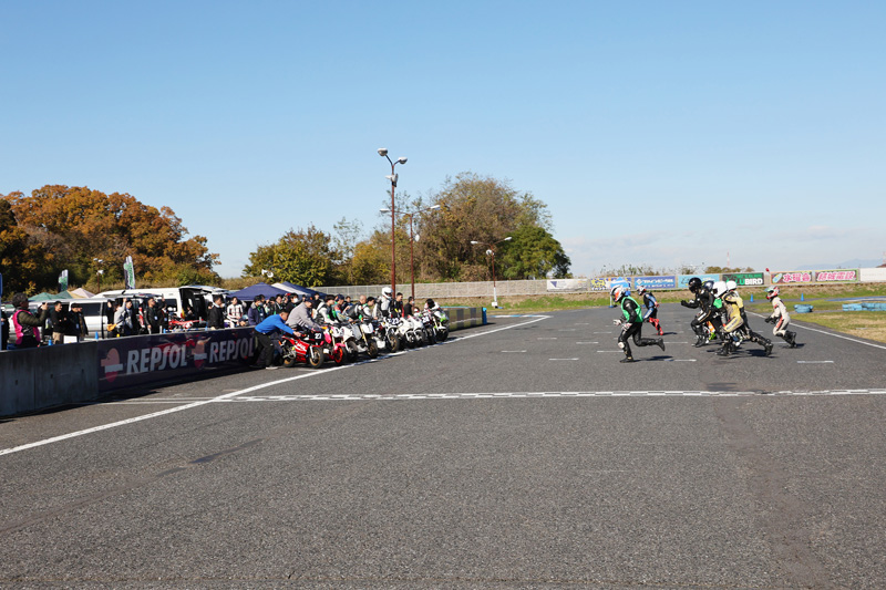 2りんかん 2024年11月30日開催 弐輪道CUP ミニバイク耐久レースフォトレポート