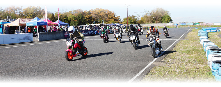 2りんかん 2024年11月30日開催 弐輪道CUP ミニバイク耐久レースフォトレポート