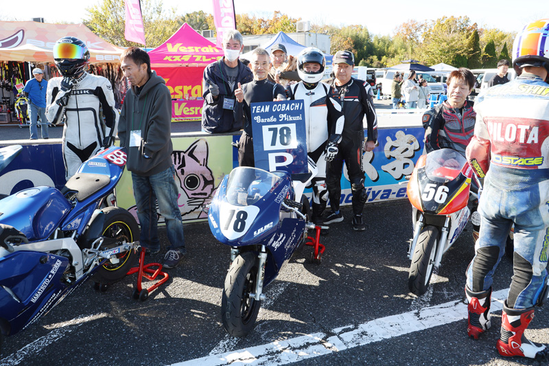 2りんかん 2024年11月30日開催 弐輪道CUP ミニバイク耐久レースフォトレポート