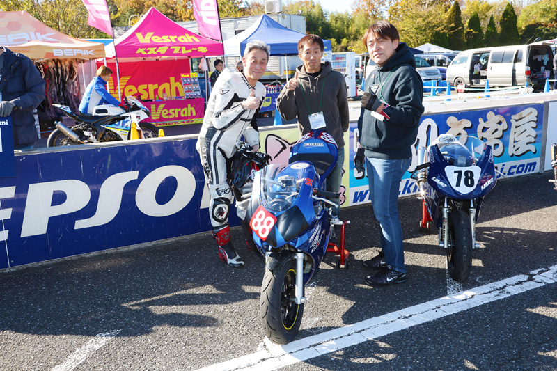 2りんかん 2024年11月30日開催 弐輪道CUP ミニバイク耐久レースフォトレポート
