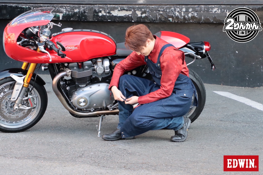 ジーンズブランドのEDWINが作ったデニムジャケット＆ベスト・エプロン