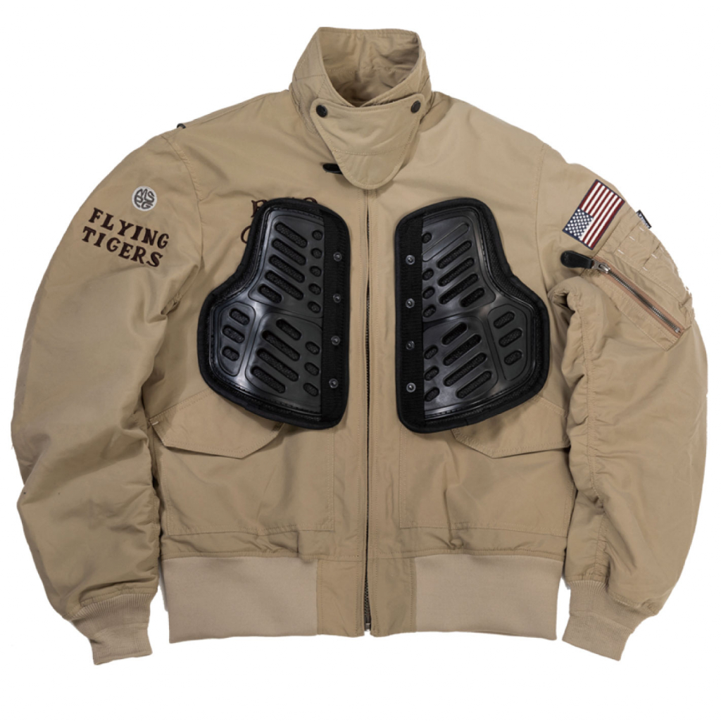 胸部プロテクター　AVIREX CWU-36P WIND BREAK FLIGHT JACKET ２りんかん