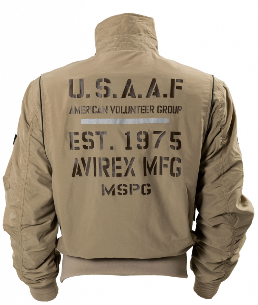 サンド　AVIREX CWU-36P WIND BREAK FLIGHT JACKET ２りんかん