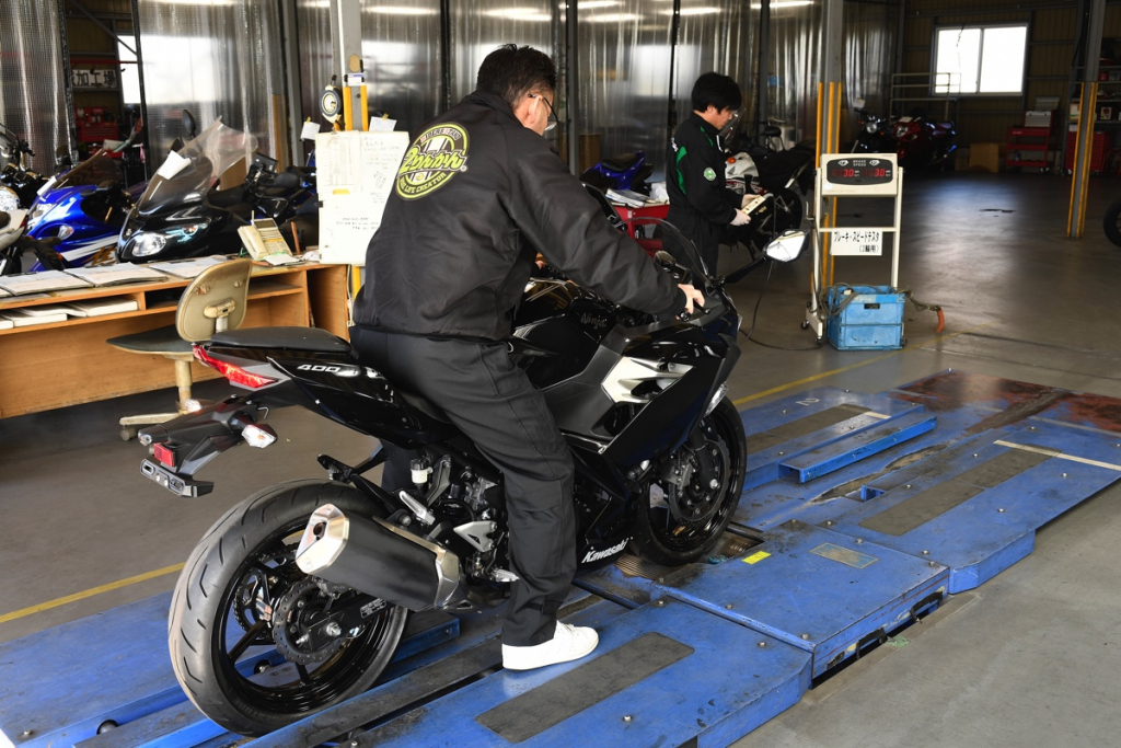 バイク車検は２りんかん