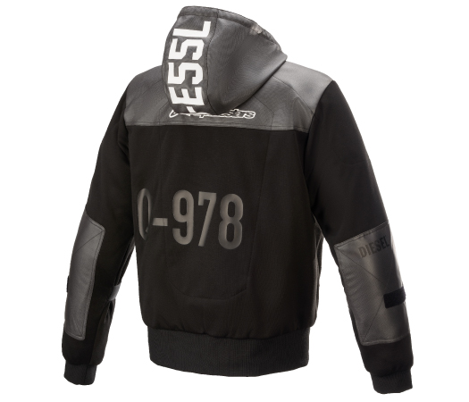 AS-DSL SHOTARO HOODIE col.10 BLACK