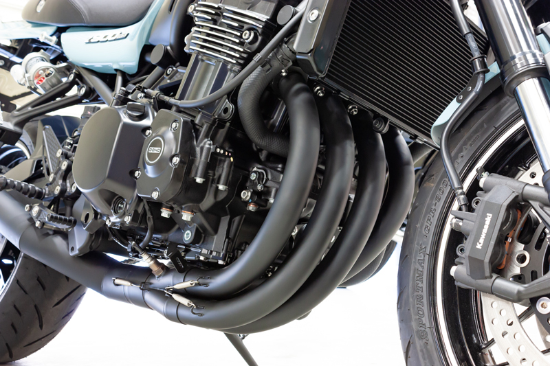 PCM_ショート管マフラー Z900RS対応品｜２りんかん