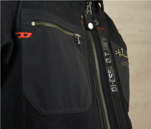 AS-DSL TOSHIO DENIM JACKET col.7208 RINSE BLUE BLACK