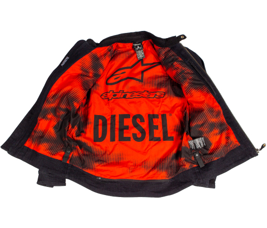 AS-DSL TOSHIO DENIM JACKET col.7208 RINSE BLUE BLACK