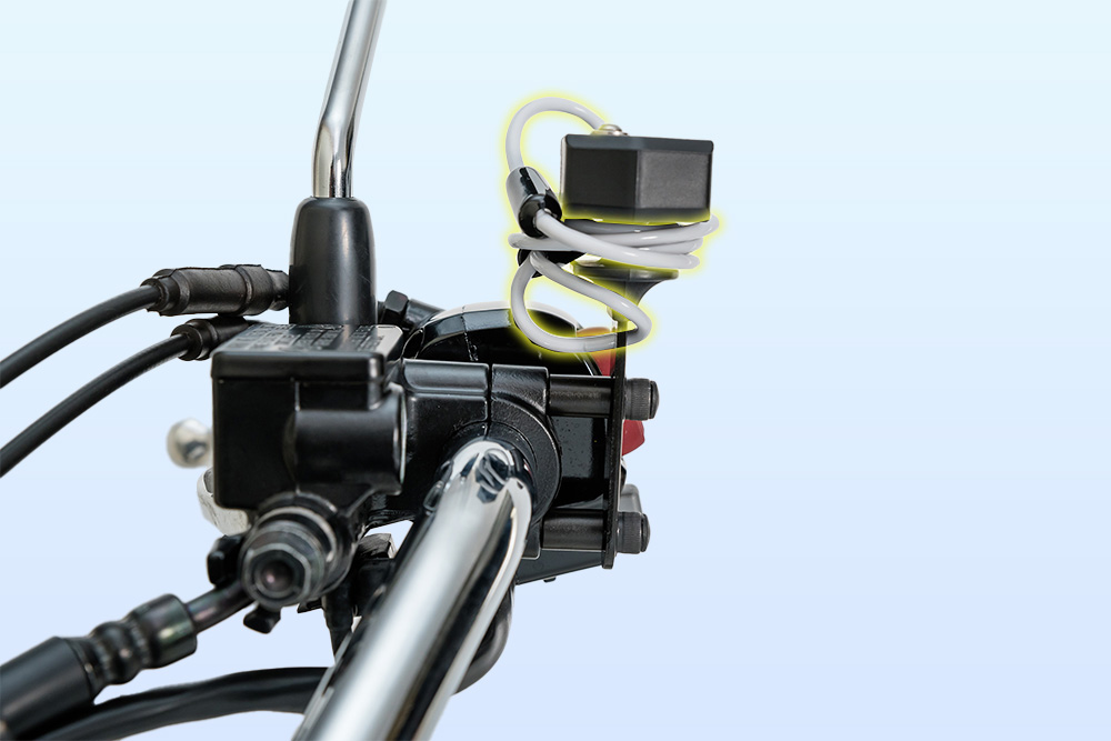 TANAX ヘルメット用ワイヤーロック ２りんかん