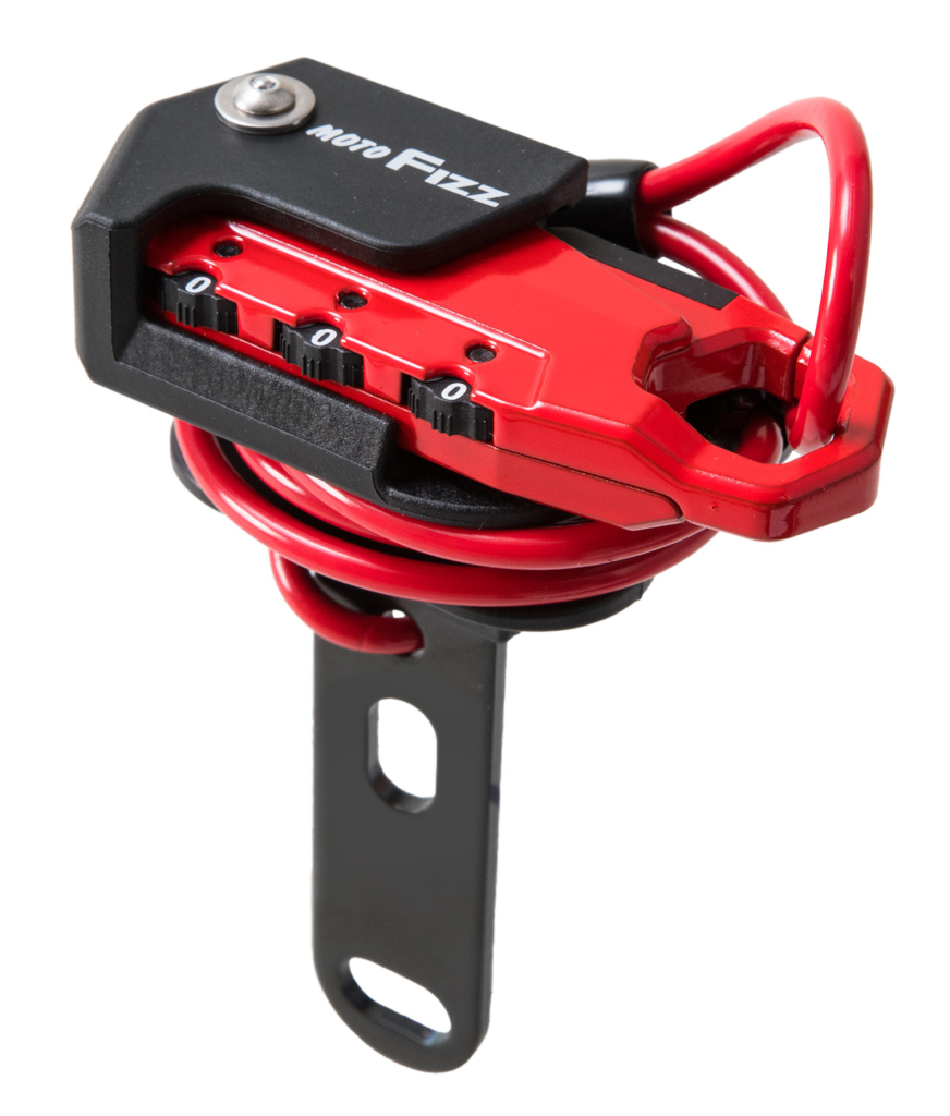 TANAX ヘルメット用ワイヤーロック ２りんかん