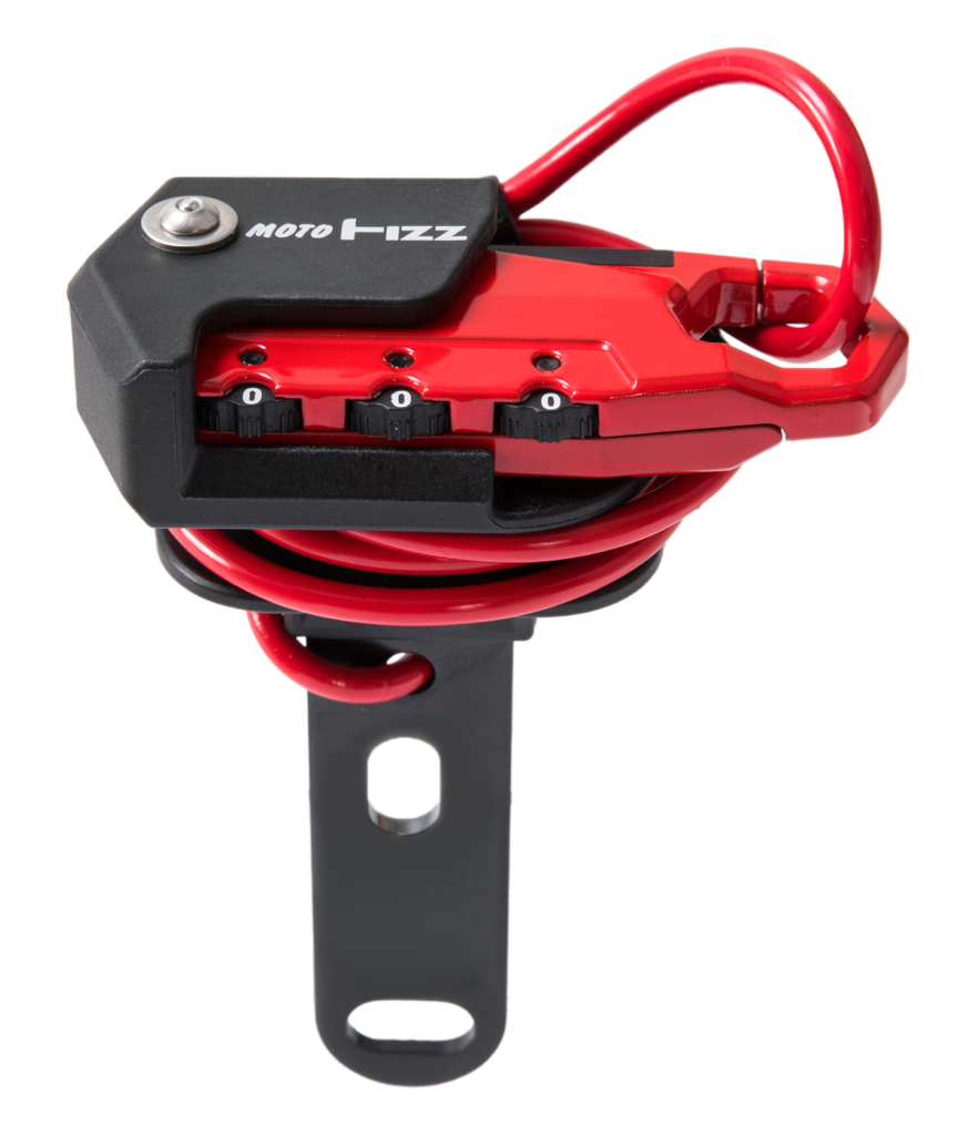 TANAX ヘルメット用ワイヤーロック ２りんかん