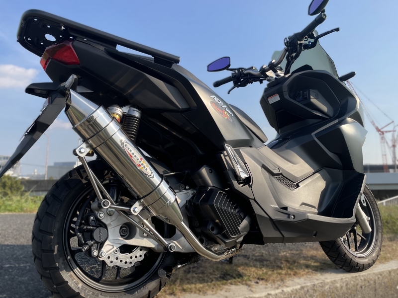 ADV160(8BK-KF54) ベリアル NEXUS RSマフラー｜２りんかん