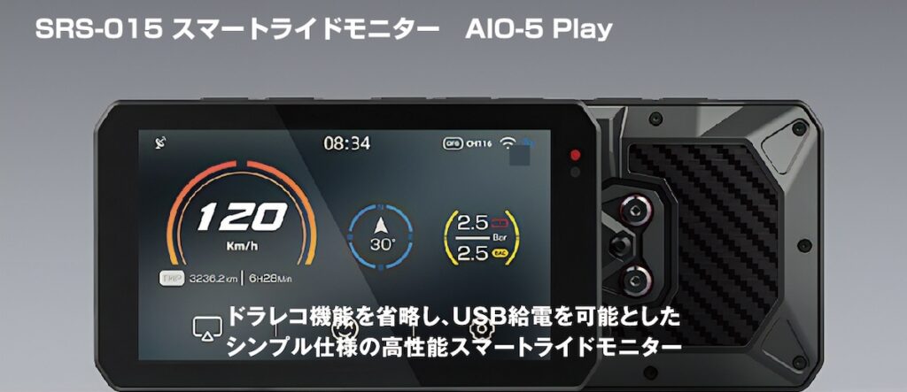 スマートライドモニター AIO-5 Play|2りんかん