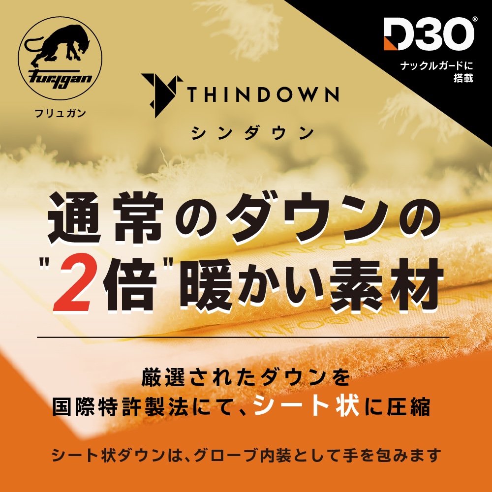 フリュガン シンダウングローブ|2りんかん