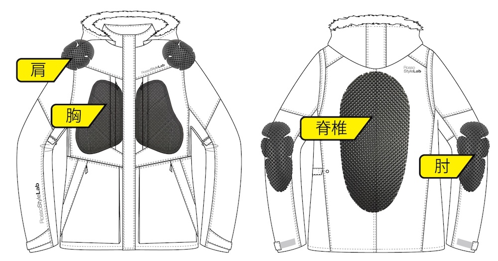Rosso秋冬の定番ジャケットROJ1001ミリタリージャケット｜２りんかん
