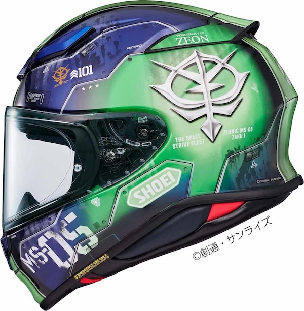 SHOEI 「機動戦士ガンダム THE ORIGIN」(OVA版)とのコラボモデル｜Z-8 MS-05 ザク I｜２りんかん