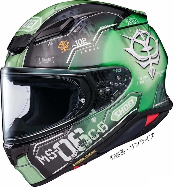 SHOEI 「機動戦士ガンダム THE ORIGIN」(OVA版)とのコラボモデル｜Z-8 MS-06C-6 ザク II｜２りんかん