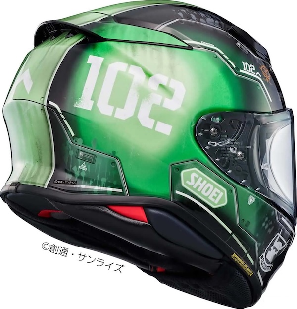 SHOEI 「機動戦士ガンダム THE ORIGIN」(OVA版)とのコラボモデル｜Z-8 MS-06C-6 ザク II｜２りんかん