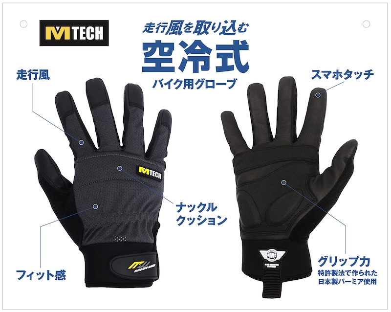 BMC 空冷式グローブ|2りんかん
