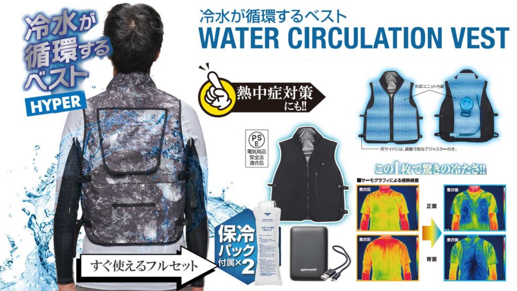 アタックベース 水冷ベストハイパー 11120｜２りんかん