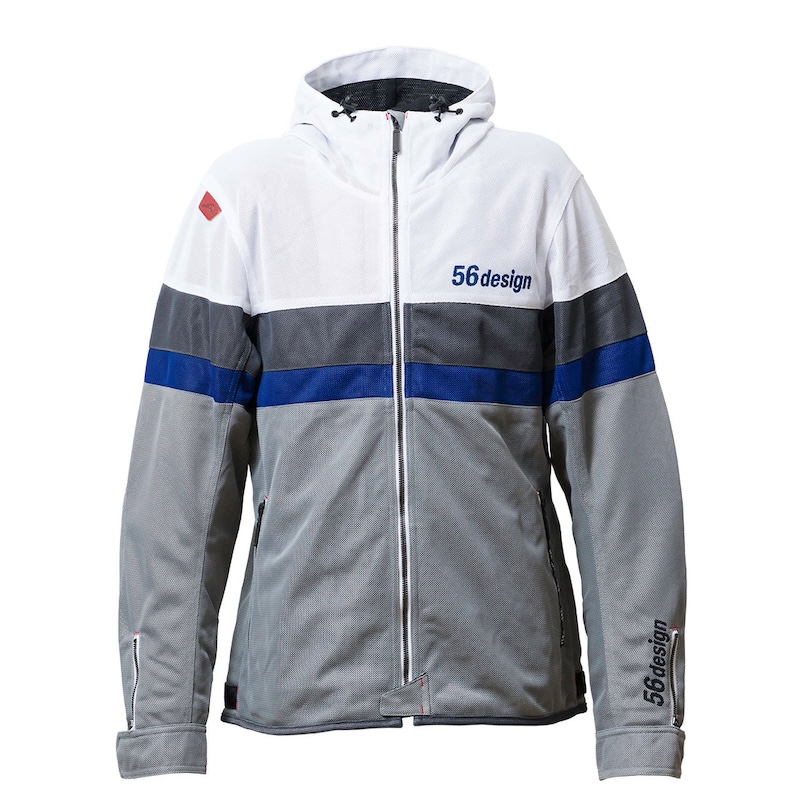 56design RETRO BORDER MESH PARKA｜２りんかん